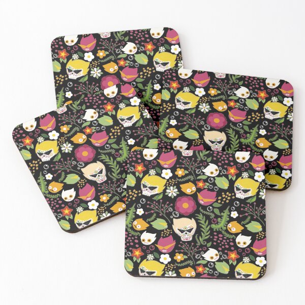 Item preview, homestuck-dirk strider fabric series-sugar skull dirk designed and sold by ultkitty.