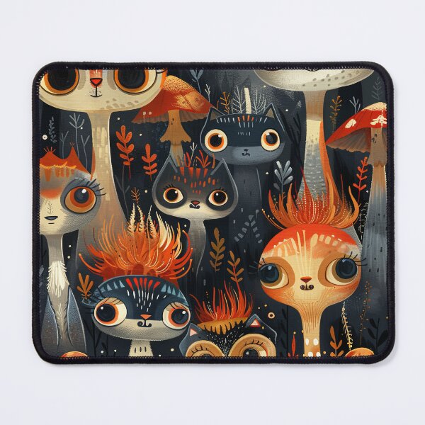 Item preview, Curious Creatures of the Forest designed and sold by Retro Type.