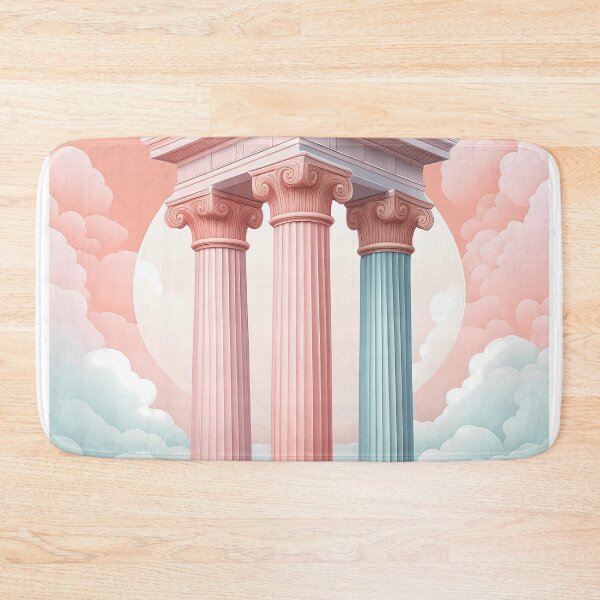 Item preview, Roman Column in Pastel Colors designed and sold by OzzFrequency.