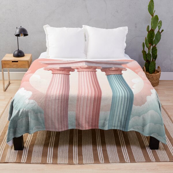 Item preview, Roman Column in Pastel Colors designed and sold by OzzFrequency.