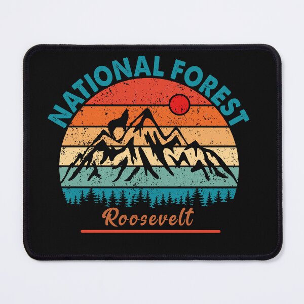 Item preview, Roosevelt National Forest designed and sold by graphic-map.