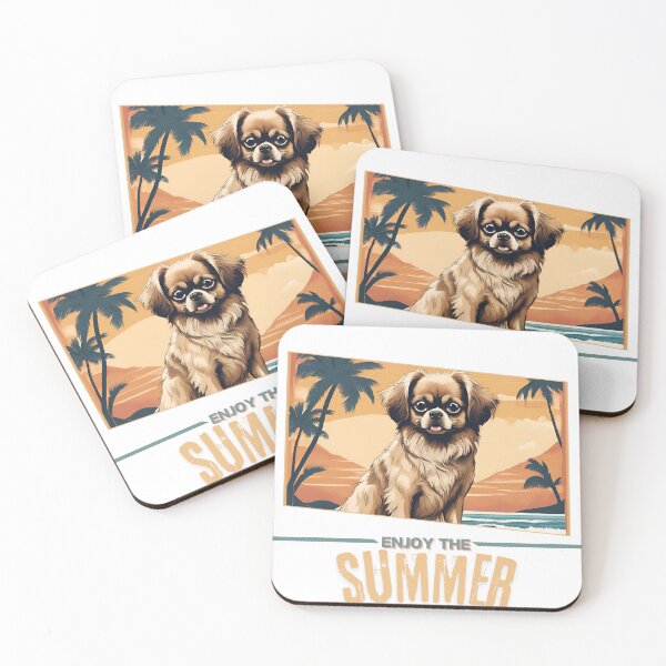 Item preview, Pekingese summer Holidays dog Enjoy the Summer  designed and sold by GoodyPaws.