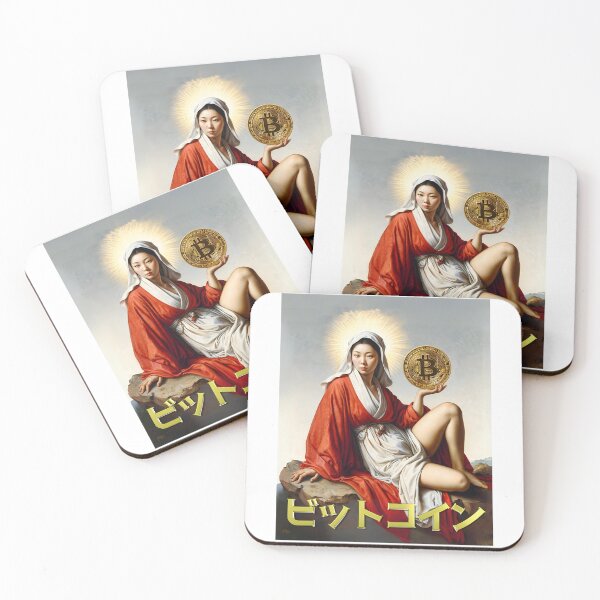Item preview, BTC Saint girl,Bitcoin woman,btc art,BTC,Bitcoin,Bitcoin Art,Btc poster art designed and sold by 1SINGHA.