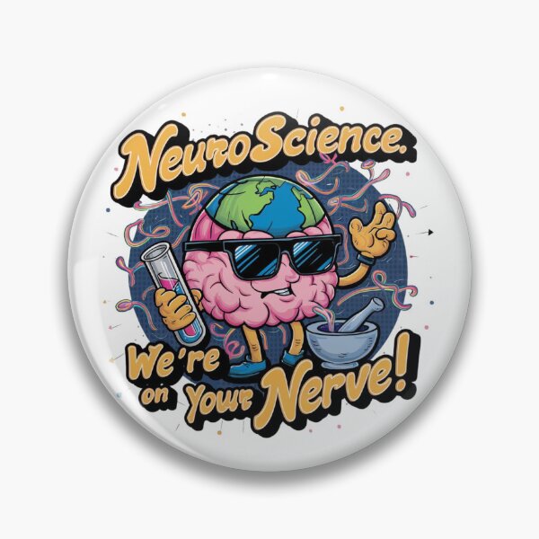 Item preview, Neuroscience puns we're on your nerve funny gift for medical and science students designed and sold by Angie-Atelier.