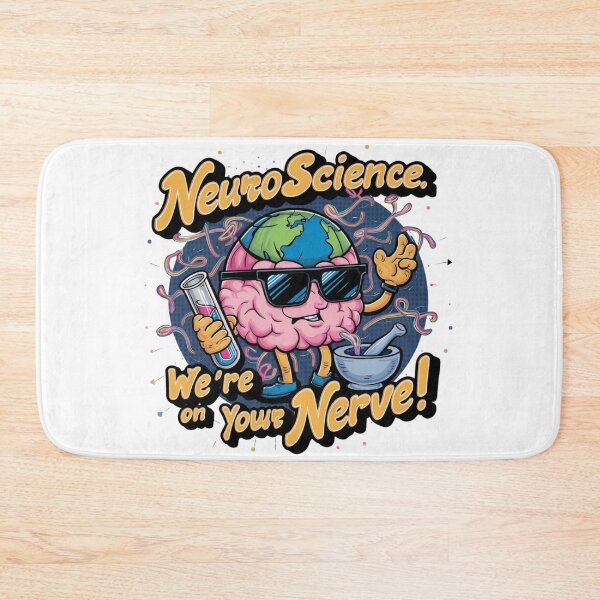 Item preview, Neuroscience puns we're on your nerve funny gift for medical and science students designed and sold by Angie-Atelier.