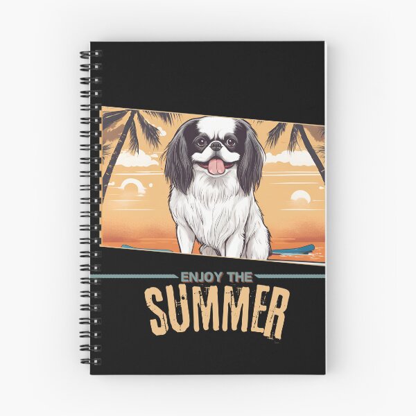 Item preview, Japanese Chin summer Holidays dog Enjoy the Summer  designed and sold by GoodyPaws.