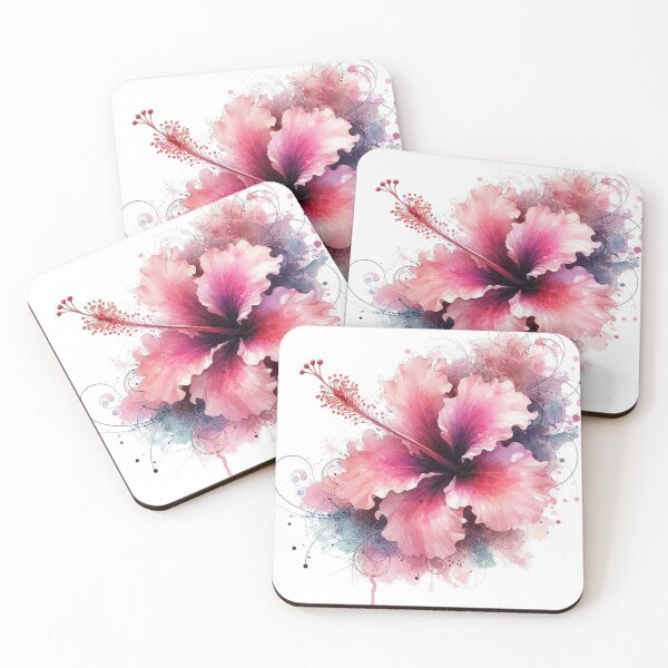 Item preview, Pink Hibiscus, Pink Hibiscus Hawaii designed and sold by clarkfraser.