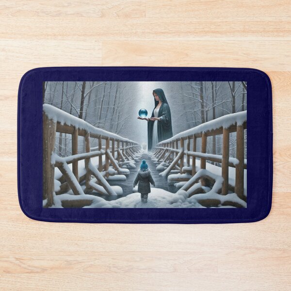 Item preview, Catseye Winter Landscape scene from Canadian Literature Snowylandscape designed and sold by CristalleLisa.