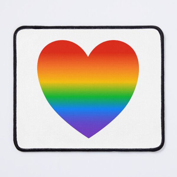 Item preview, Rainbow pride heart designed and sold by Inspirationmotivation.