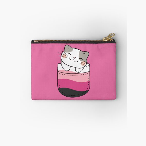 Item preview, Transfem Pride Cat in Faux Pocket designed and sold by everything4eva.