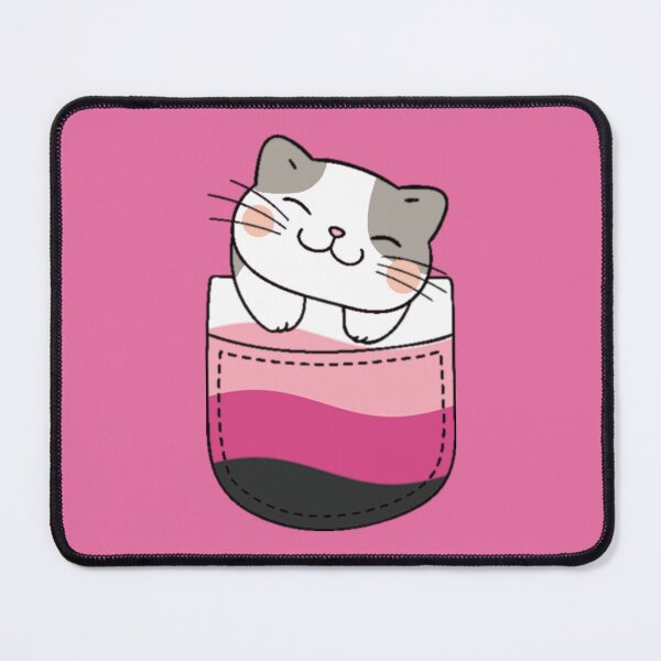 Item preview, Transfem Pride Cat in Faux Pocket designed and sold by everything4eva.