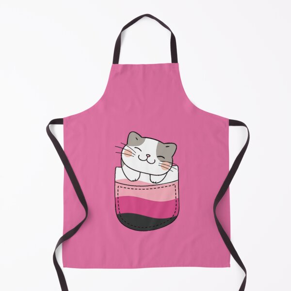 Item preview, Transfem Pride Cat in Faux Pocket designed and sold by everything4eva.