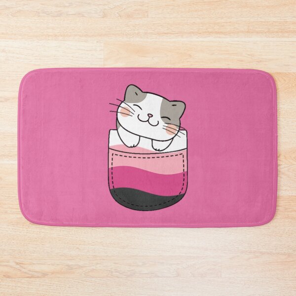 Item preview, Transfem Pride Cat in Faux Pocket designed and sold by everything4eva.