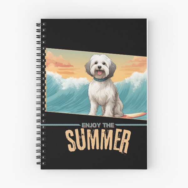 Item preview, Lhasa Apso  summer Holidays dog Enjoy the Summer  designed and sold by GoodyPaws.