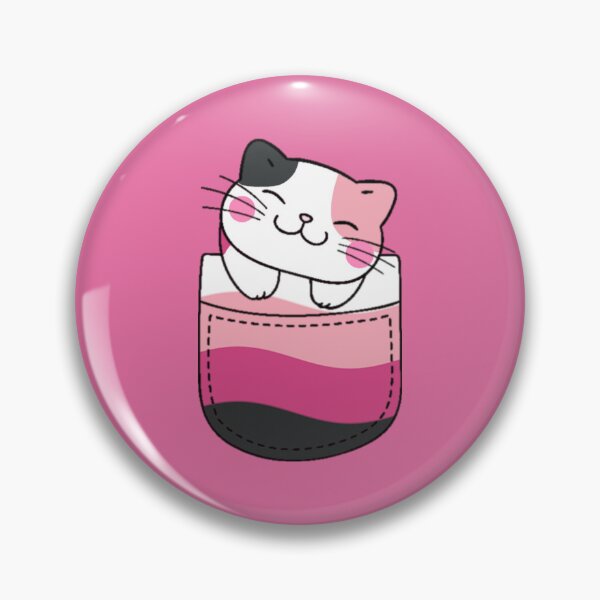 Item preview, Transfem Pride Cat in Faux Pocket designed and sold by everything4eva.