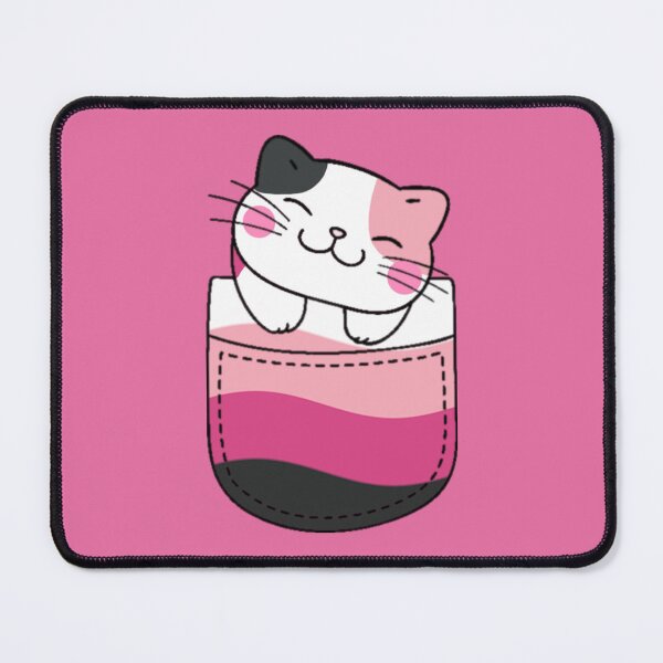 Item preview, Transfem Pride Cat in Faux Pocket designed and sold by everything4eva.