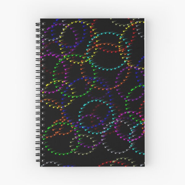 Item preview, Colorful circles on black background  designed and sold by Stefrait-7.