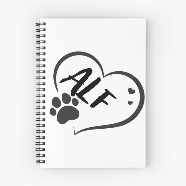 Item preview, Alf name in a heart with a paw, great gift for dog or cat owners designed and sold by OCS1337.