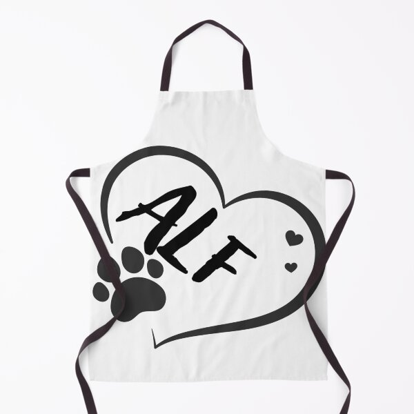 Item preview, Alf name in a heart with a paw, great gift for dog or cat owners designed and sold by OCS1337.
