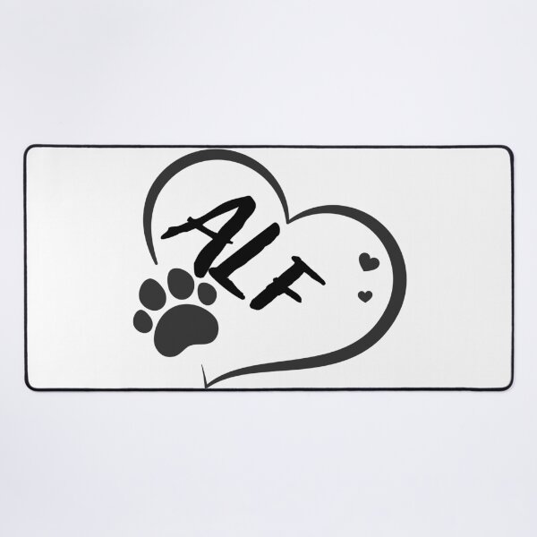 Item preview, Alf name in a heart with a paw, great gift for dog or cat owners designed and sold by OCS1337.