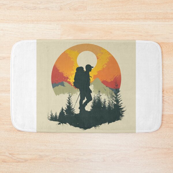 Item preview, Hiker Mountain Retro Classic  designed and sold by redstar19.