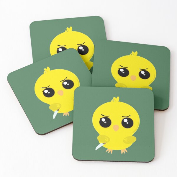 Item preview, Coco chicken with knife designed and sold by HuiArt.