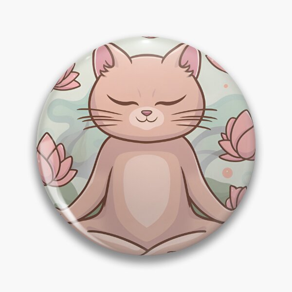 Artikelvorschau, Meditative Katze: Lotus Serenity entworfen und verkauft von EnchantWearEmpo.