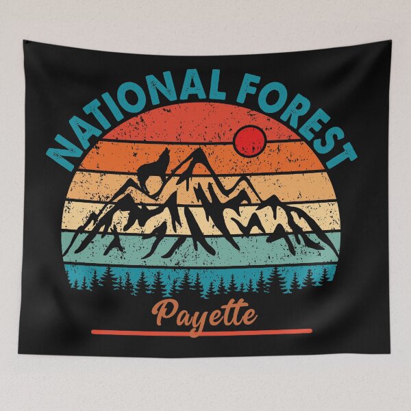 Item preview, Payette National Forest designed and sold by graphic-map.
