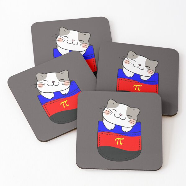 Item preview, Gato del orgullo poliamoroso en bolsillo falso designed and sold by everything4eva.