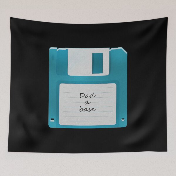 Item preview, Floppy disk old dad joke - dad a base designed and sold by HorizonDesignz.