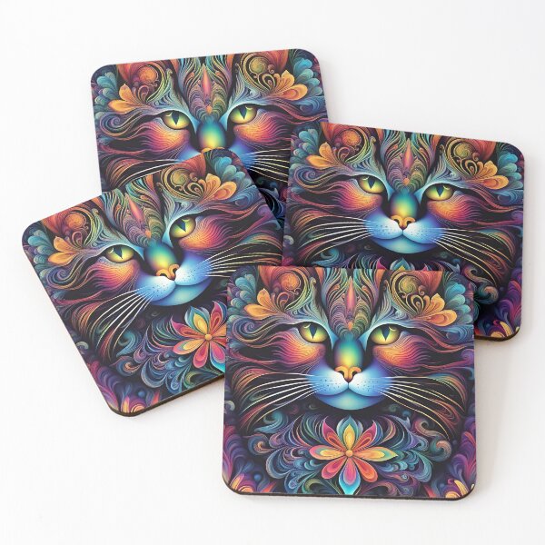 Item preview, Artfully designed cat designed and sold by dedoma.
