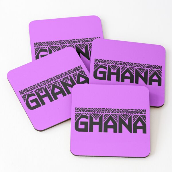 Item preview, Ghana souvenir with modern yet traditional font designed and sold by For91days-Blog.