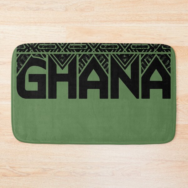 Item preview, Ghana souvenir with modern yet traditional font designed and sold by For91days-Blog.