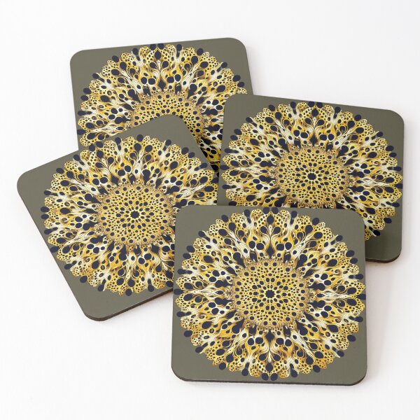 Item preview, Leopard Inspired Pattern  designed and sold by ReachForArt.