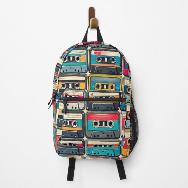 Item preview, Colorful Vintage Cassette Grid designed and sold by Guesso.