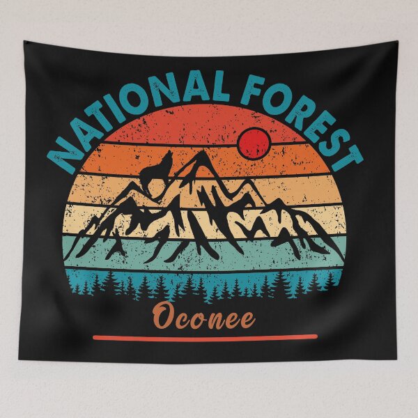 Item preview, Oconee National Forest designed and sold by graphic-map.
