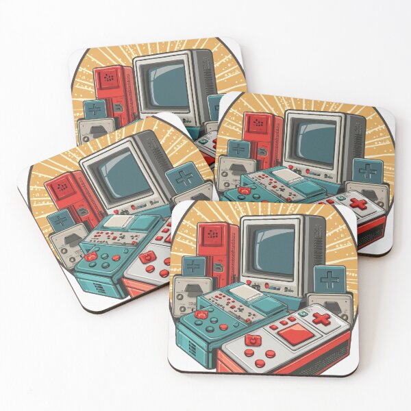 Item preview, Gaming Legends: Vintage Video Game Consoles designed and sold by bb-15artstudio.