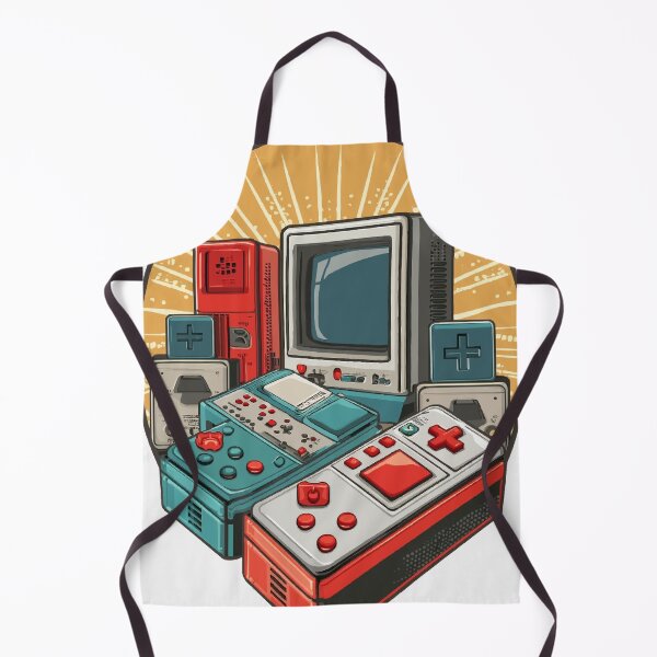Item preview, Gaming Legends: Vintage Video Game Consoles designed and sold by bb-15artstudio.