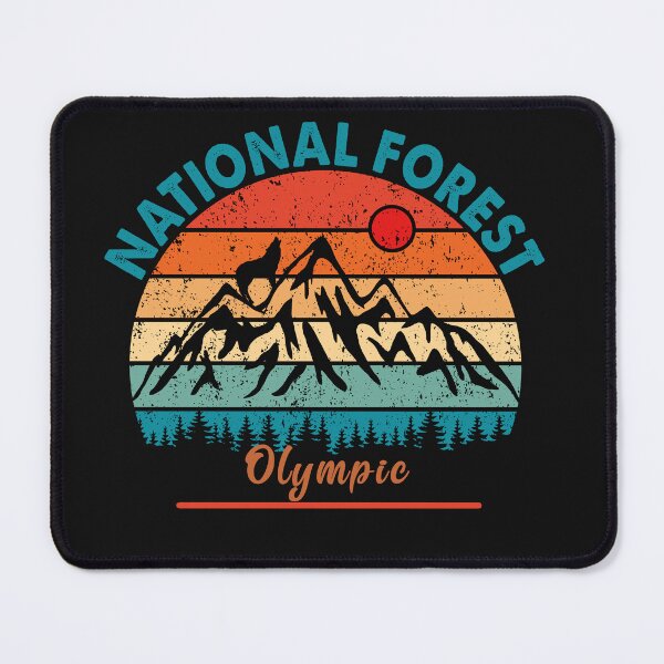 Item preview, Olympic National Forest designed and sold by graphic-map.