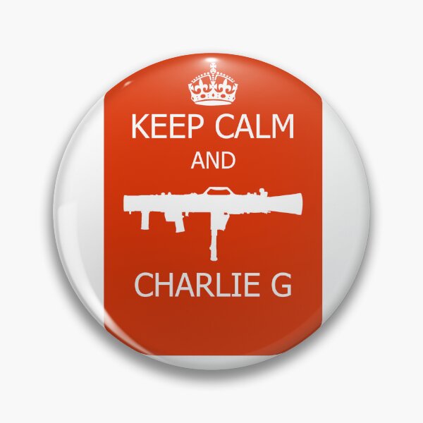 Item preview, Keep Calm and Charlie G designed and sold by Contact Wait Out.