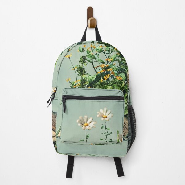 Item preview, Flowers Growing From Book - Green-White designed and sold by aleezon.