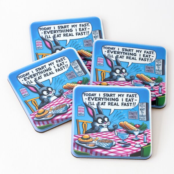 Item preview, eat fast designed and sold by ritusdesigns.