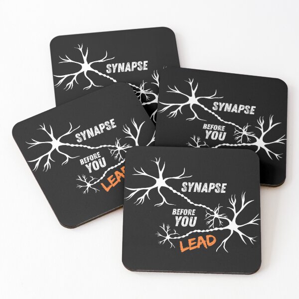 Item preview, Synapse before you lead neuroscience puns for medical and science students and nerds designed and sold by Angie-Atelier.