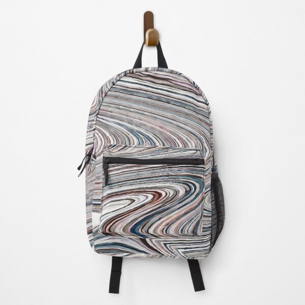 Item preview, Psychedelic colorful striped abstract designed and sold by Hen-C-Art.