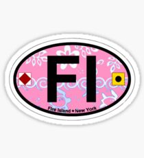 Fire Island - New York. Sticker