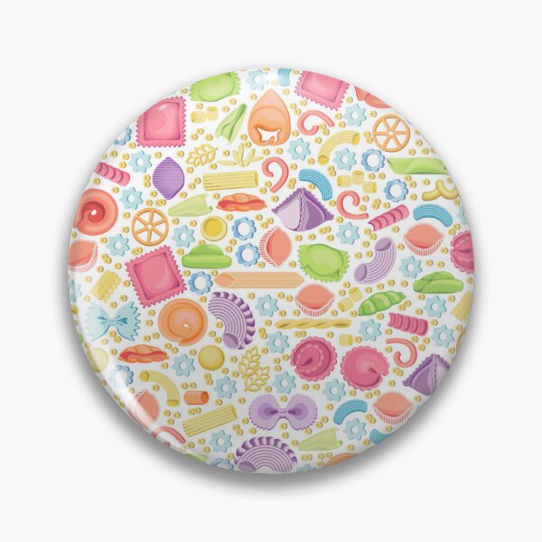 Item preview, Italian Pasta, Multicolor on white background designed and sold by Alex  Blud.
