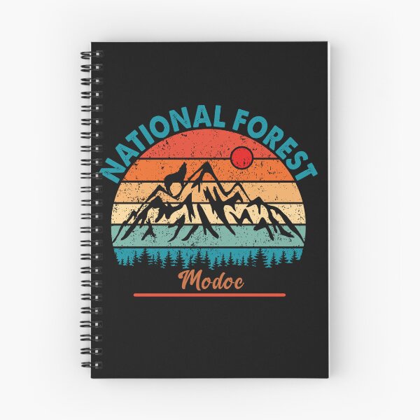 Item preview, Modoc National Forest designed and sold by graphic-map.