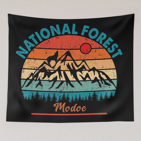 Item preview, Modoc National Forest designed and sold by graphic-map.