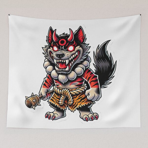 Item preview, Vengeful Oni Husky designed and sold by NhongPorchi.