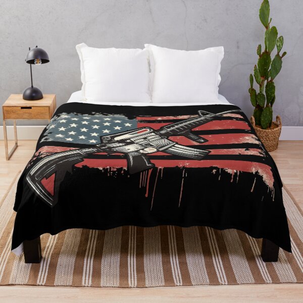 Item preview, Assault Rifle Veteran Day 4th Of July designed and sold by TomFrontierArt.